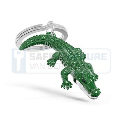 Metalmorphose sleutelhanger krokodil  