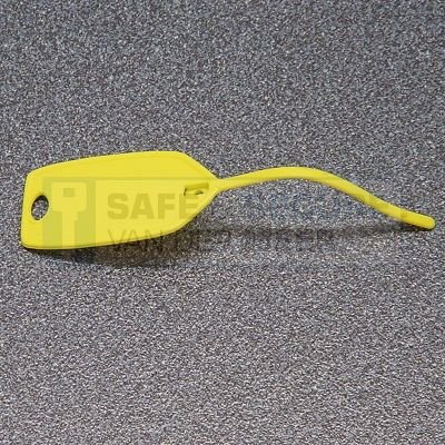  beschrijfbare gele labels per 50 stuks incl. stift 